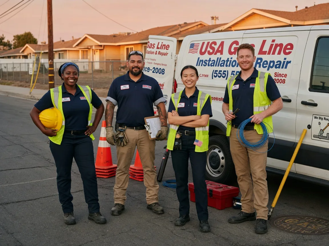 Gas Line Installation company in Santa Fe, TN